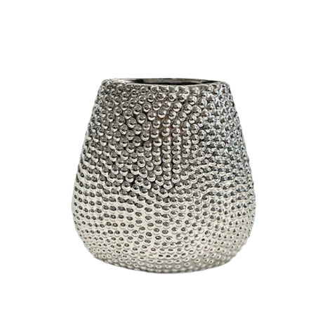 Metallic Pearl Vase
