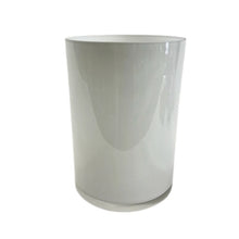 Load image into Gallery viewer, White Glass Cylinder Vase - Large
