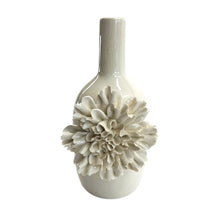 Load image into Gallery viewer, White Carnation Floral Vase - Large
