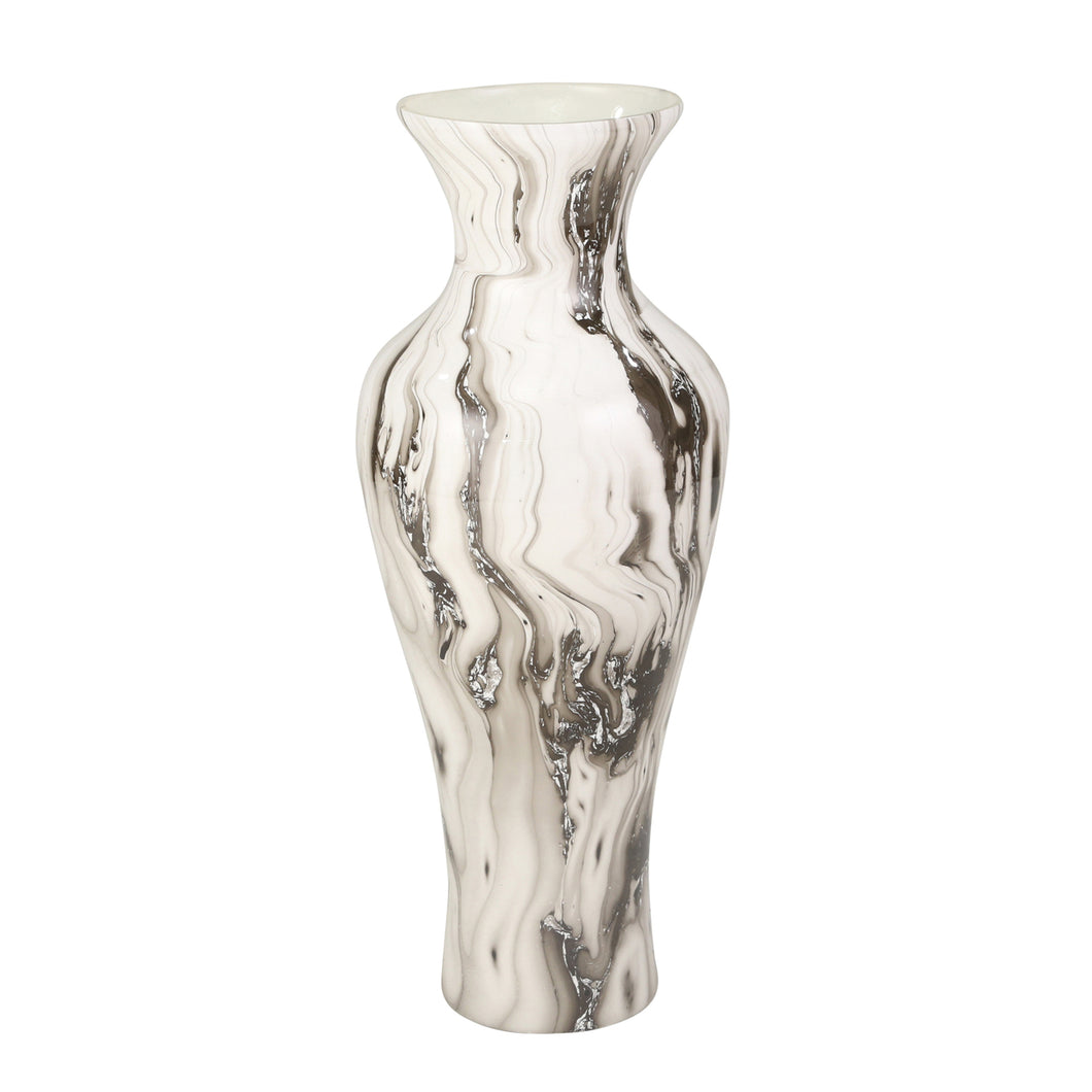 Marble Curved Neck Vase