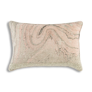 Granite Beaded Lumbar Pillow