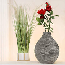 Load image into Gallery viewer, Silver Studded Vase

